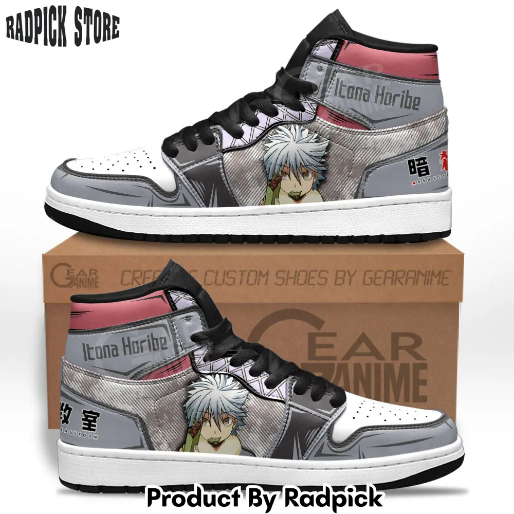 Itona horibe air jordan high top sneakers anime mn20  rp0252546